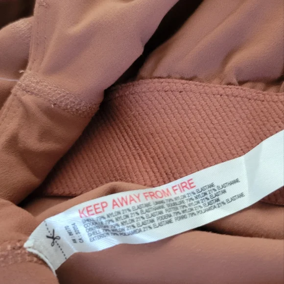 Free People Movement Rust Playset Bodysuit Raceback Pockets Size XS - Picture 7 of 8